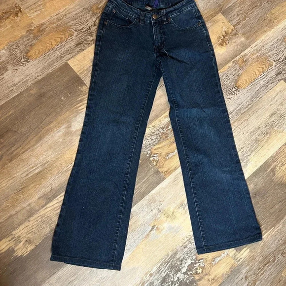 JAG Dark Wash Stretch Denim Jeans Medium Rise Size 6 - Picture 8 of 8